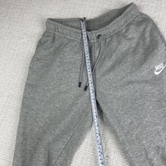 Nike Essential Fleece Jogger Sweatpants Women's Small Gray BV4095-063 Casual - Picture 8 of 12